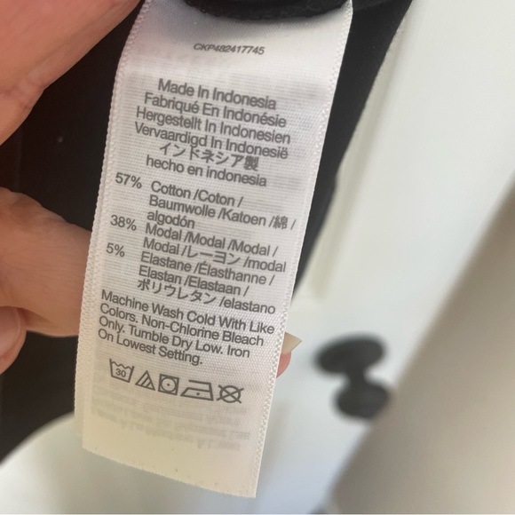 NEW WITH TAGS Madewell Black Funnel Neck Sleeveless Cropped Top Size Small - Picture 4 of 6